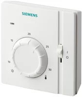 Siemens Helyiséghőmérséklet-szabályozó ki/be kapcsolóval és LED visszajelzéssel, AC 24...250 V