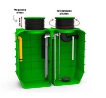 2-5 PE EcoBox WEB háztartási szennyvíztisztító rendszer